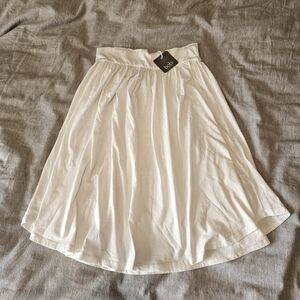 NWT White Skirt
